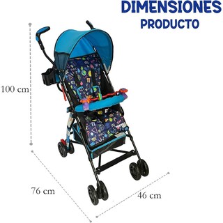 Foto 8 | Foto 8 | Carriola Trendy Kids Zoo con Juguetero Azul