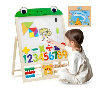 Foto 1 | Foto 1 | Pizarron Magnetico Caballetes Infantiles Color Verde