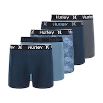 Calzoncillos Tipo Bóxer Hurley Para Hombre Paquete De 5 Unidades Elásticos Para Dypsis - Venta Internacional.