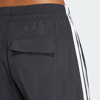 Foto 5 | Foto 5 | Pants Essentials 3 Franjas Lifestyle Parachute Tejido Adidas Negro Mujer
