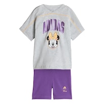 Conjunto de Playera y Short Adidas Disney Minnie Mouse para Niña