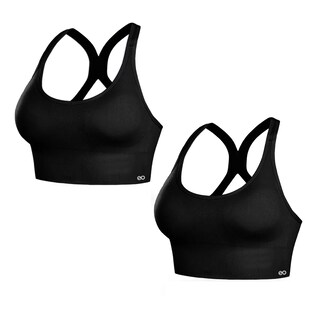 Foto 1 | Foto 1 | Top Deportivo Correr Ajustable Secado Rápido Eo Safe Imports Esi-22986 Negro 2pzs