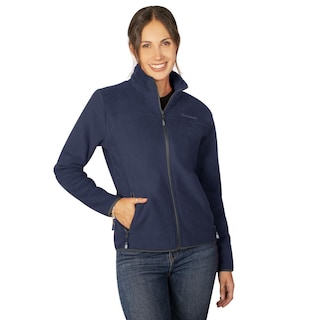 Foto 1 | Foto 1 | Chamarra Fleece Para Mujer Con Cuello Alto Y Bolsillos Greenlander Azul Marino