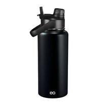 Botella Acero Inoxidable Eo Safe Imports Esi-22942 Negro