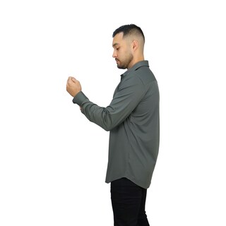 Foto 3 | Foto 3 | Camisa Platini Mx051 Verde Para Hombre