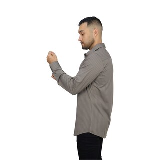 Foto 3 | Foto 3 | Camisa Platini Mx037 Marron Claro Para Hombre