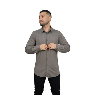 Foto 4 | Foto 4 | Camisa Platini Mx037 Marron Claro Para Hombre