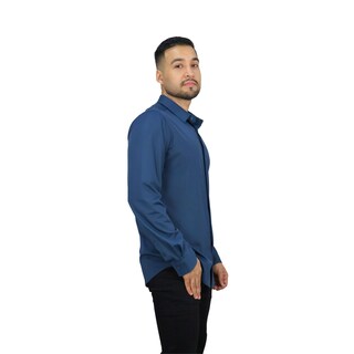 Foto 4 | Foto 4 | Camisa Platini Mx050 Verde Azulado Para Hombre