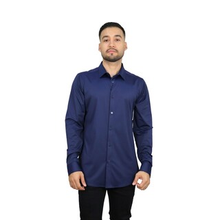 Foto 1 | Foto 1 | Camisa Platini Mx063 Azul Marino Para Hombre