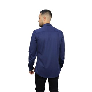 Foto 2 | Foto 2 | Camisa Platini Mx063 Azul Marino Para Hombre