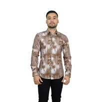 Camisa Platini Mx2005 Blue Para Hombre