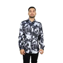 Camisa Platini Mx033 Blanco Para Hombre