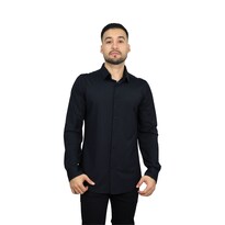 Camisa Platini Mx043 Negro Para Hombre