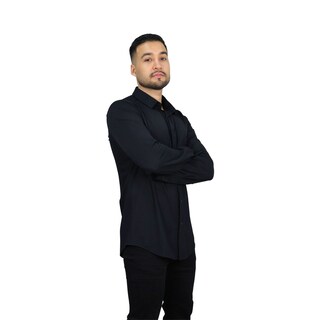 Foto 4 | Foto 4 | Camisa Platini Mx043 Negro Para Hombre