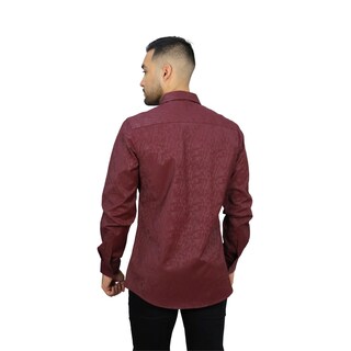 Foto 2 | Foto 2 | Camisa Platini Mx031 Tinto Para Hombre