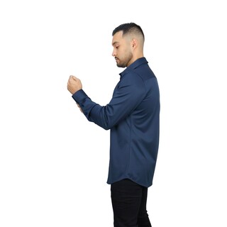 Foto 3 | Foto 3 | Camisa Platini Mx061 Verde Azulado Para Hombre