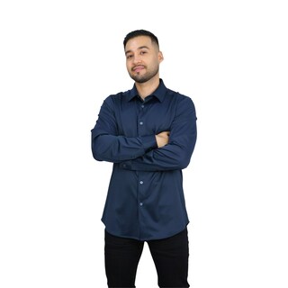 Foto 4 | Foto 4 | Camisa Platini Mx061 Verde Azulado Para Hombre