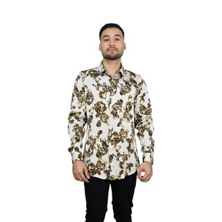 Foto 1 | Foto 1 | Camisa Platini Mx055 Beige Para Hombre