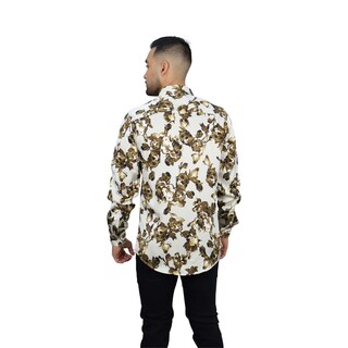 Foto 2 | Foto 2 | Camisa Platini Mx055 Beige Para Hombre