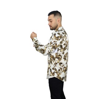 Foto 3 | Foto 3 | Camisa Platini Mx055 Beige Para Hombre
