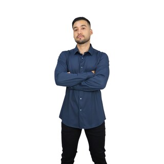 Foto 4 | Foto 4 | Camisa Platini Mx062 Verde Azulado Para Hombre