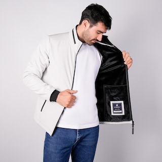 Foto 4 | Foto 4 | Chamarra Poliester Para Hombre Con Capucha Greenlander Blanco