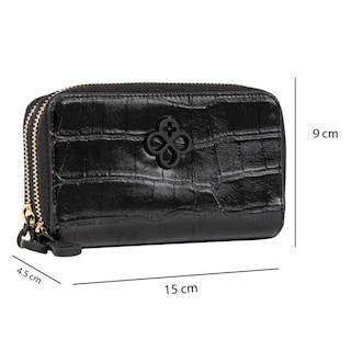 Foto 5 | Foto 5 | Cartera Mujer Jaime Ibiza Ji 658 Croco Negro Negro