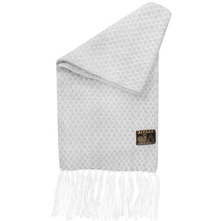 Foto 1 | Foto 1 | Bufanda Artesanal Ventdepot Mxwsa-001 1 Pieza Gris Y Blanco