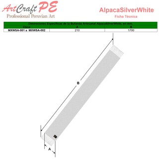 Foto 6 | Foto 6 | Bufanda Artesanal Ventdepot Mxwsa-001 1 Pieza Gris Y Blanco