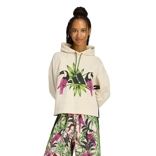 Foto 1 | Foto 1 | Sudadera Con Gorro Adidas X Farm Rio Adidas Beige Mujer