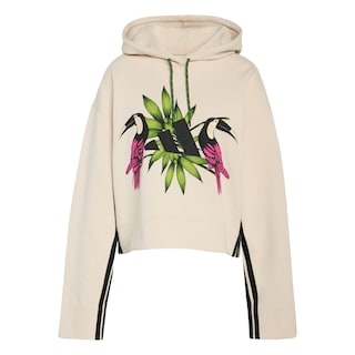 Foto 2 | Foto 2 | Sudadera Con Gorro Adidas X Farm Rio Adidas Beige Mujer