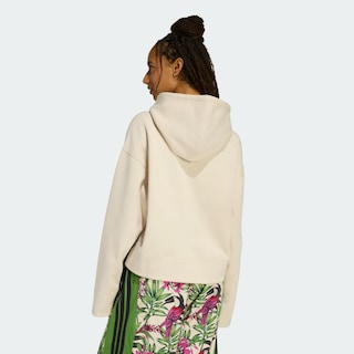 Foto 3 | Foto 3 | Sudadera Con Gorro Adidas X Farm Rio Adidas Beige Mujer