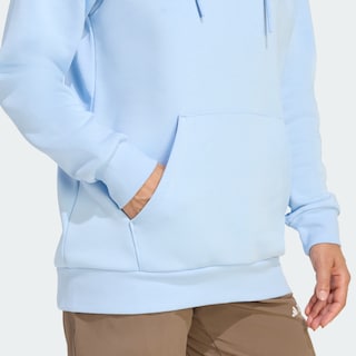 Foto 5 | Foto 5 | Sudadera Con Gorro Terrex Multi Logo Pequeño Adidas Azul Mujer