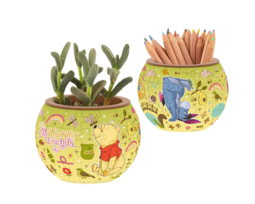 Macetas Rompecabezas Winnie Pooh | Colección Exclusiva Disney | 80 Piezas | Plástico | +14