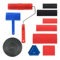 Veteador Para Pintar Con Acabado Imitación Madera Kit 10 Pzs Eo Safe Imports Esi-23002 Multicolor