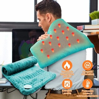 Foto 3 | Foto 3 | Cojín Eléctrico Terapia De Modelo Azul