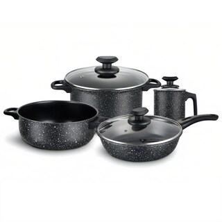 Foto 2 | Foto 2 | Set De Ollas Sartenes Y Hervidor De Acero De Carbono