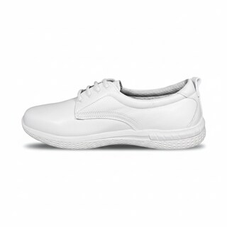 Foto 4 | Foto 4 | Zapatos Big Apple Blancos de Piel para Mujer