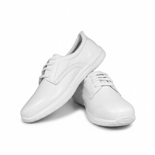 Foto 7 | Foto 7 | Zapatos Big Apple Blancos de Piel para Mujer