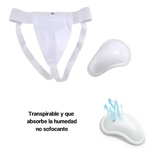 Foto 2 | Foto 2 | Conchas Protectora Para Hombre Mma/ufc Boxeo Muay Thai Talla: M Eo Safe Imports Esi-23043 Blanco