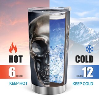 Foto 5 | Foto 5 | Taza De Viaje Oasisdream Vaso De Acero Inoxidable 600 Ml Con Tapa