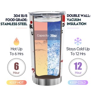 Foto 4 | Foto 4 | Vaso Oasisdream De Acero Inoxidable De 600 Ml Con Estampado De Sangre