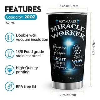 Foto 2 | Foto 2 | Taza De Viaje Oasisdream Vaso De Acero Inoxidable 600 Ml