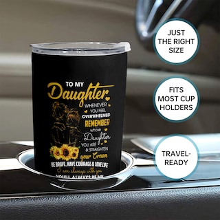 Foto 3 | Foto 3 | Taza De Café Oasisdream 600 Ml Acero Inoxidable Diseño De Girasol