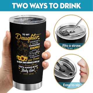 Foto 4 | Foto 4 | Taza De Café Oasisdream 600 Ml Acero Inoxidable Diseño De Girasol