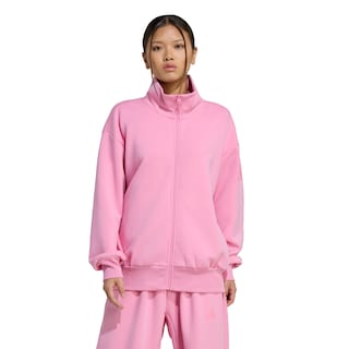 Foto 1 | Foto 1 | Sudadera Holgada con Cierre Frontal Soft Lux Adidas Rosa para Mujer