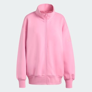 Foto 7 | Foto 7 | Sudadera Holgada con Cierre Frontal Soft Lux Adidas Rosa para Mujer