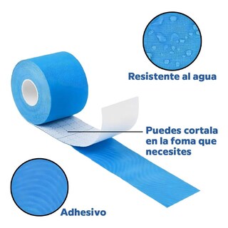 Foto 5 | Foto 5 | Cinta Kinesiológica Nfl Colores Múltiples Color Celeste