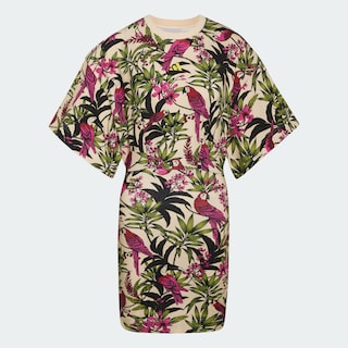 Foto 7 | Foto 7 | Vestido Adidas X Farm Rio Adidas Beige Mujer