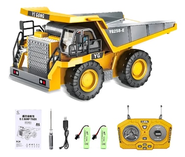 Foto 1 | Foto 1 | Camión Volquete de Juguete Modelo Amarillo